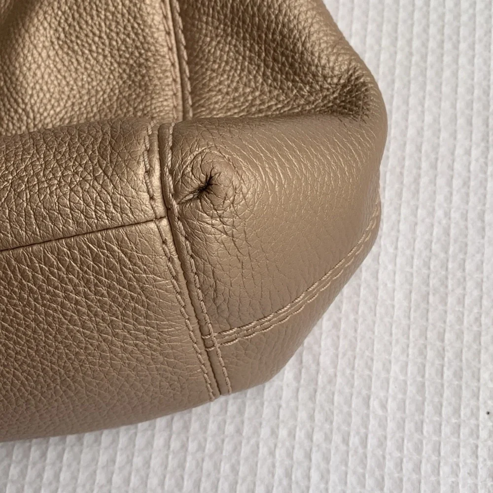 Coach metallic sheen purse